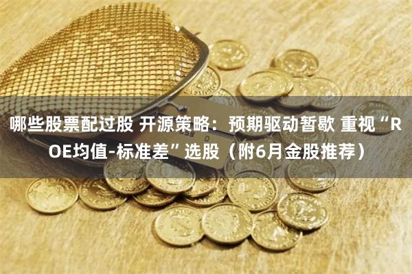 哪些股票配过股 开源策略：预期驱动暂歇 重视“ROE均值-标准差”选股（附6月金股推荐）